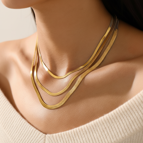 Serpenta Gold Chain – Goldene Schlangenkette